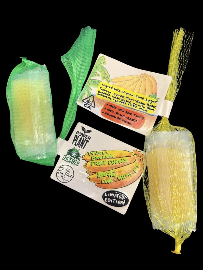 Superchill X Ronin Seeds X Pure Melt - Vanilla Banana Fruit Chews  200mg