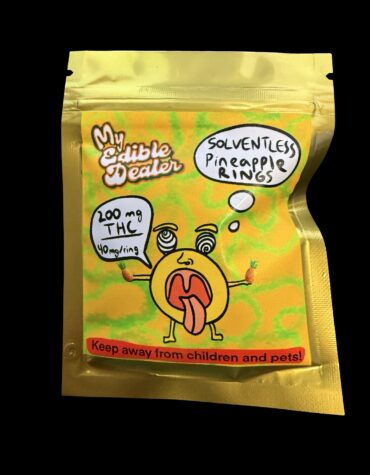 My Edible Dealer- Solventless Pineapple Rings 200MG