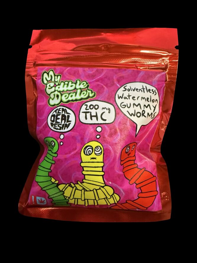 My Edible Dealer- Solventless Watermelon Kisses 200MG